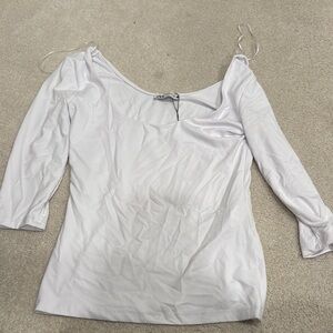 Elegant White Women's Top